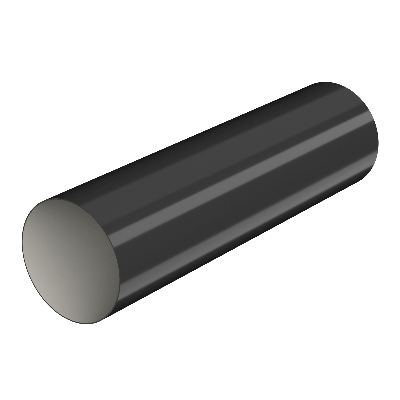 ТН МАКСИ 152/100 мм, водосточная труба пластиковая (1 м),  - 1